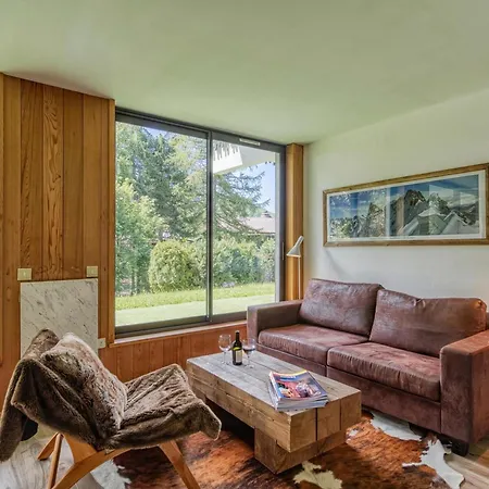 Montana Garden View Near To Grands Montets Lift, Sleeps 4 - Happy 아파트 *